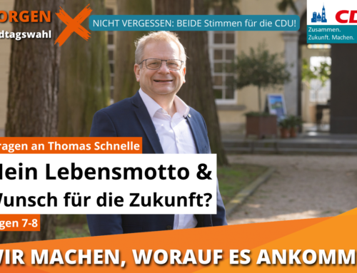 8 Fragen an Thomas Schnelle – Mein Lebensmotto & Wunsch für die Zukunft?