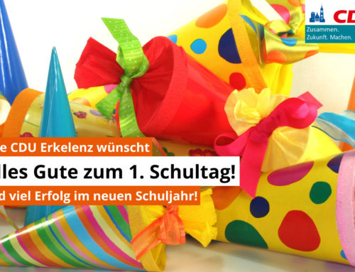 Alles Gute zum 1. Schultag!